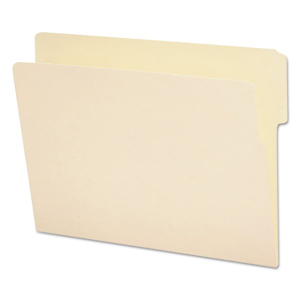 Smead File Folder End Tab 8-1/2 x 11", 1/3-Cut, PK100, Color: Manila 24135